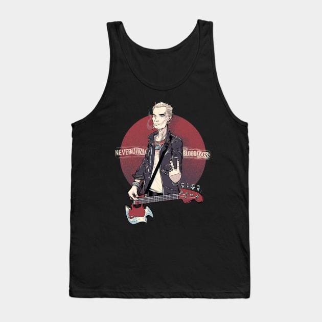 Spike - Nevermind the Blood Loss Tank Top by kgullholmen